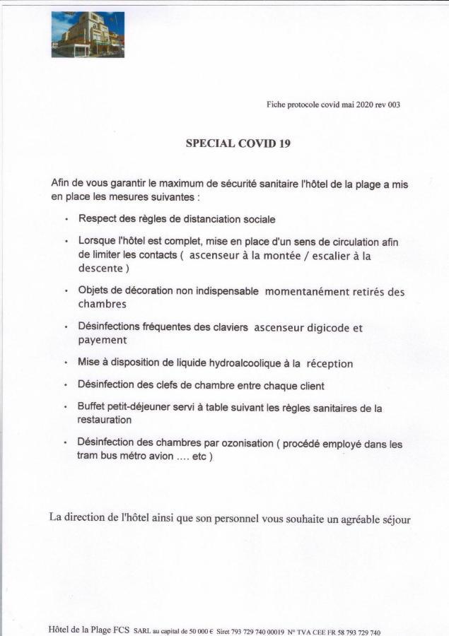 Hotel De La Plage 2 Etoiles Валра-Плаж Екстериор снимка